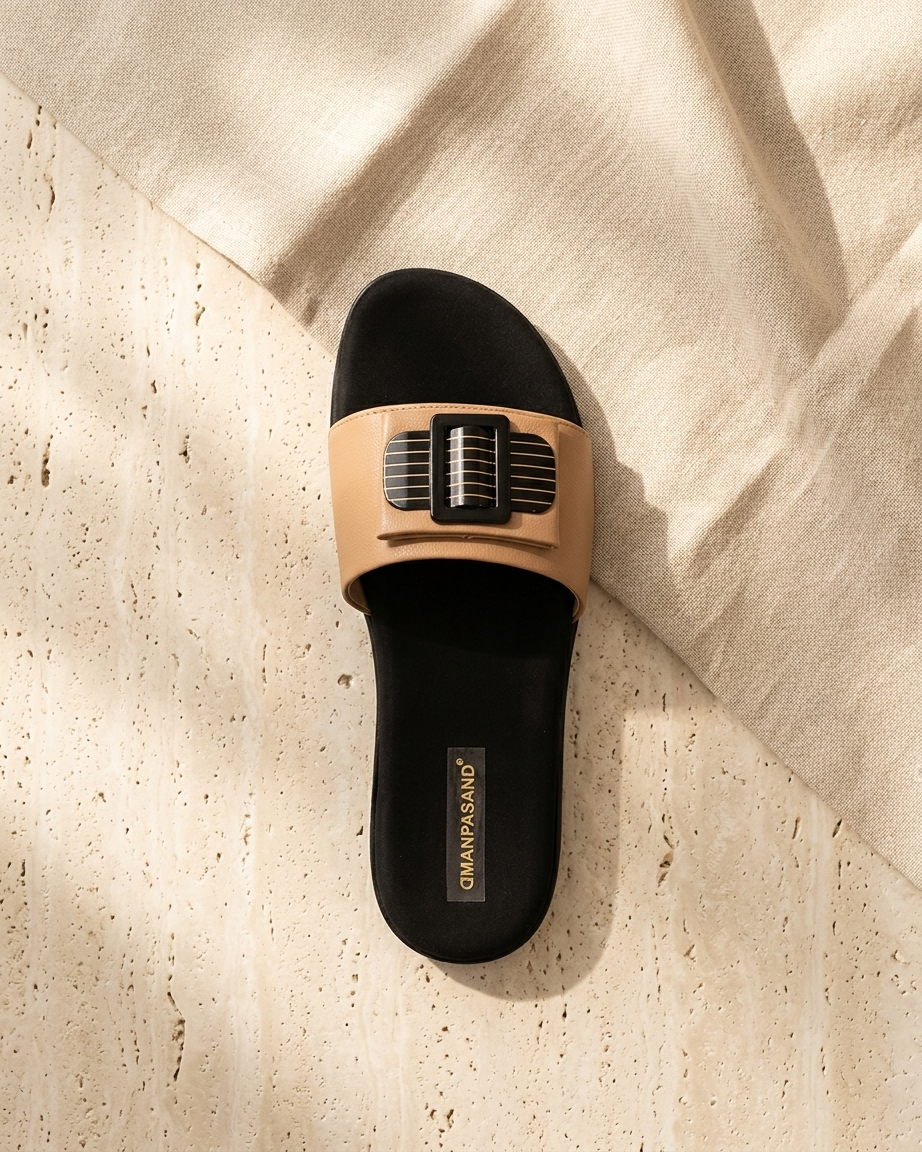 Manpasand Women's Casual Slippers | Synthetic Leather | Copper | MP371