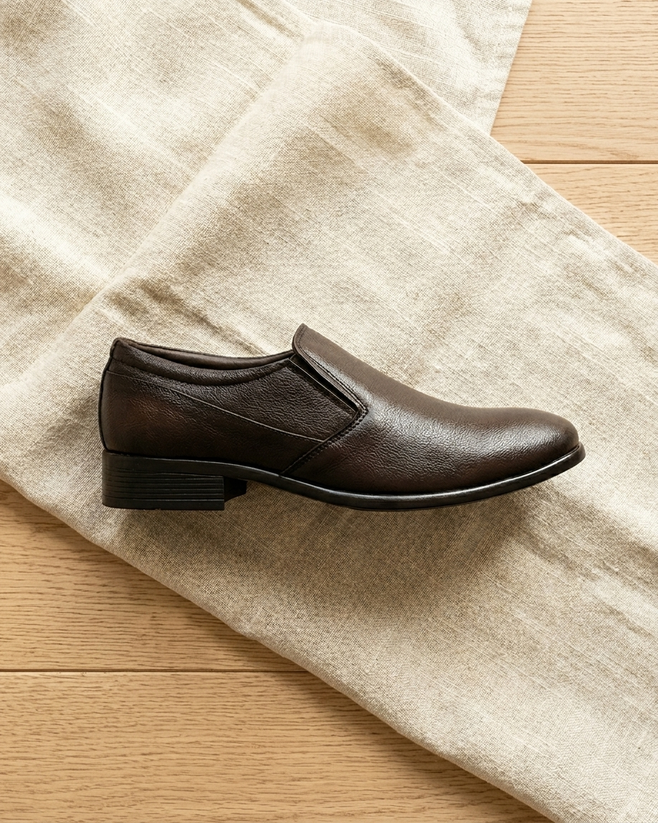Manpasand Men's Casual Loafer | Suede | Brown | KFC1