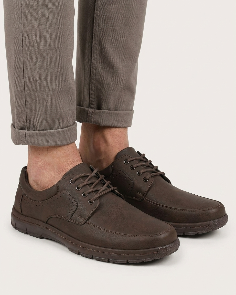 Manpasand Men's Casual Loafer | Synthetic Leather | Brown & Olive | MP-1704