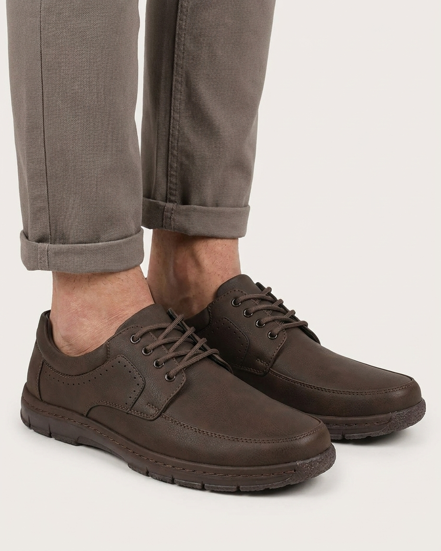Manpasand Men's Casual Loafer | Synthetic Leather | Brown & Olive | MP-1704