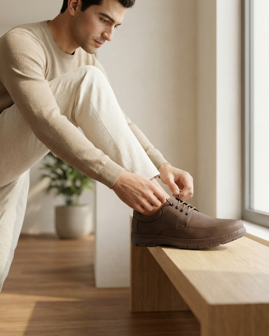 Manpasand Men's Casual Loafer | Synthetic Leather | Brown & Olive | MP-1704