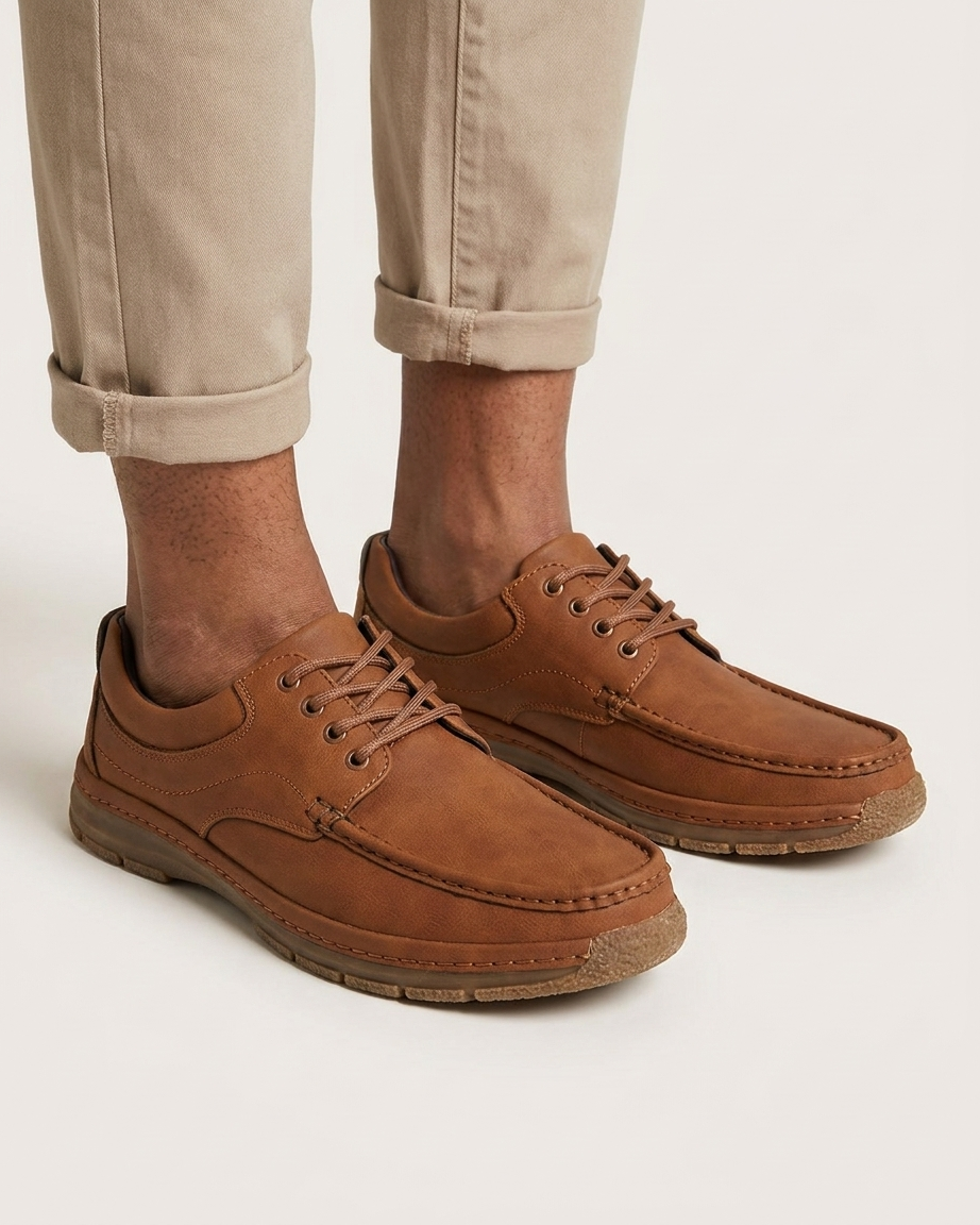Manpasand Men's Casual Loafer | Synthetic Leather | Tan | MP-1702