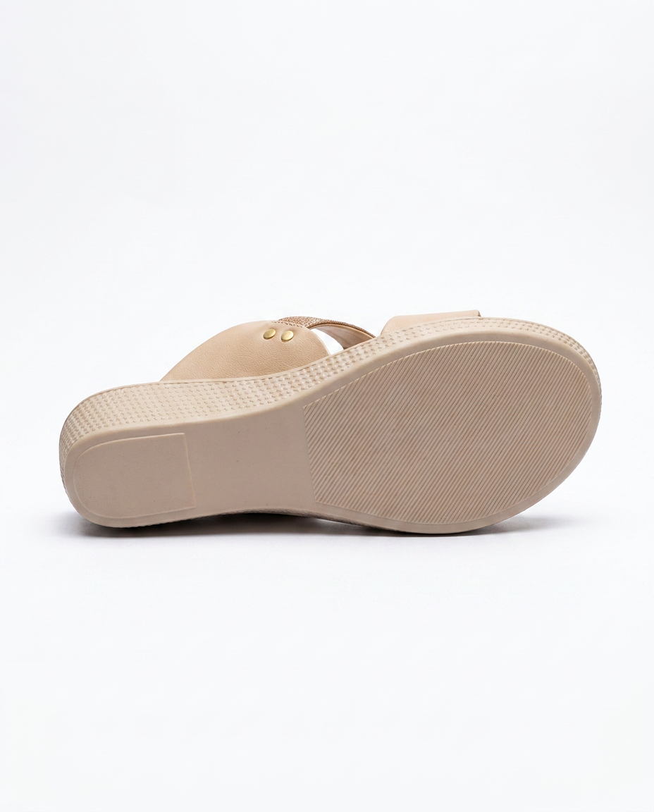 Manpasand Women's Casual Slippers | Synthetic Leather | Purple | 321-3320