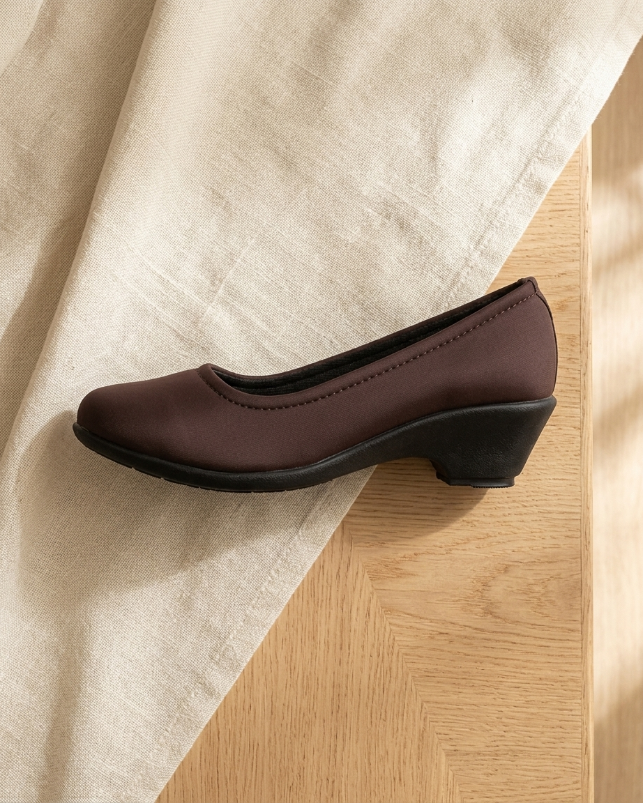 Manpasand Women's Formal Jutti | Synthetic Leather | Brown | 190-467