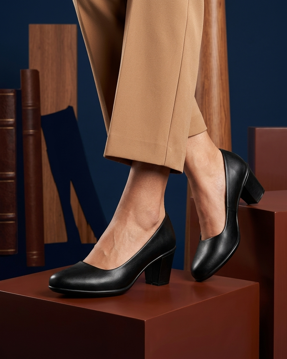 Manpasand Women's Formal Jutti | Synthetic Leather | Black | 200-502