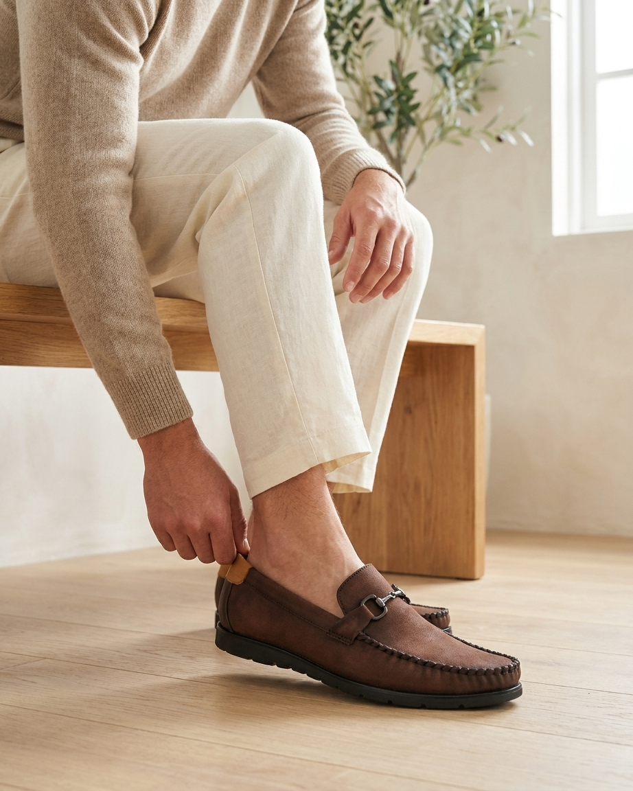Manpasand Men's Casual Loafer | Suede | Jaco | DINA-02