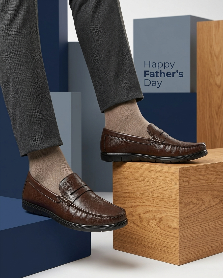 Manpasand Men's Casual Loafer | Synthetic Leather | Brown | ACTIVE