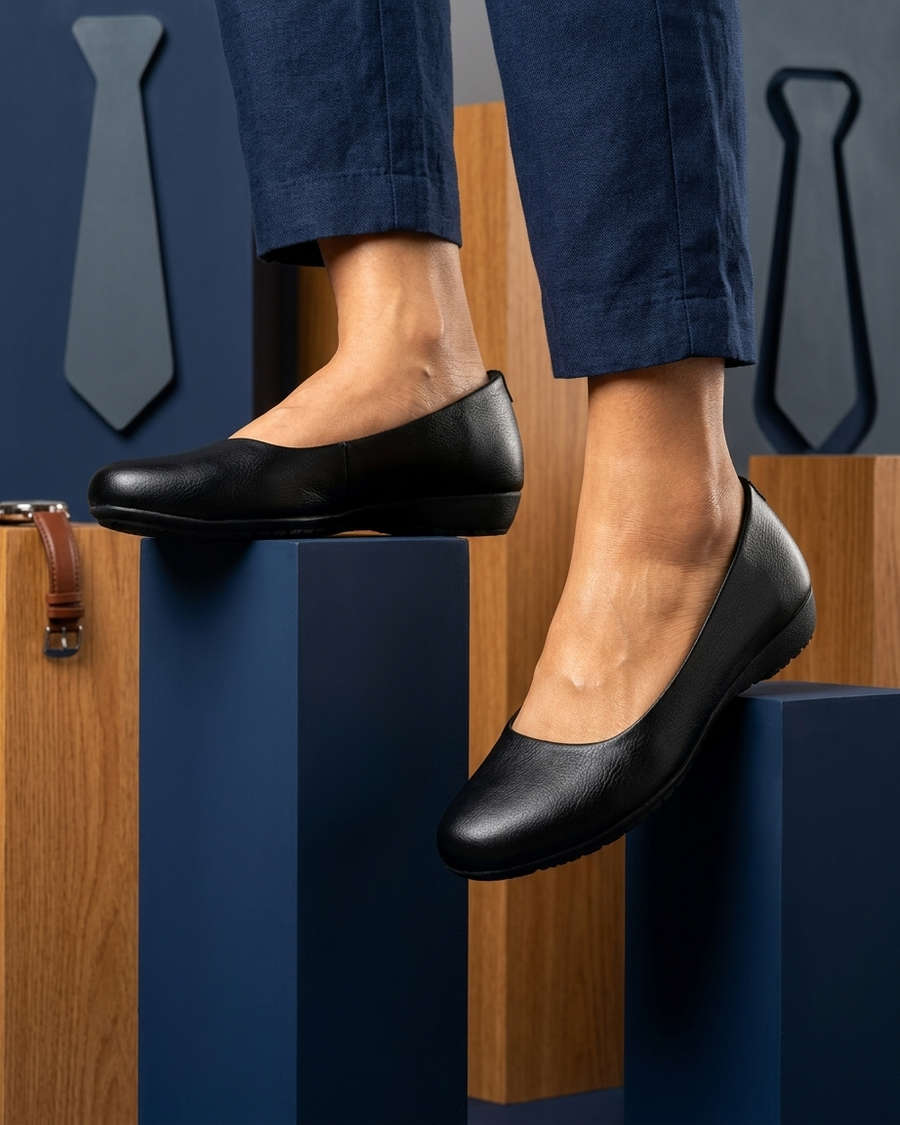 Manpasand Women's Formal Jutti | Synthetic Leather | Black | 200-4636