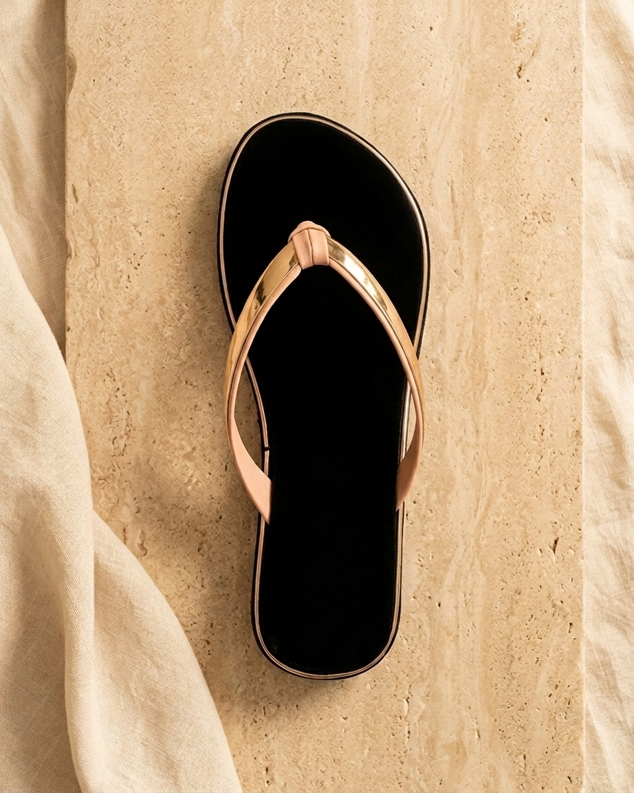 Manpasand Women's Casual Slippers | Synthetic Leather | Sultan Peach | 314-7216