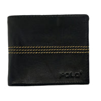 Polo BLACK LEATHER Men's Wallets 1039