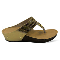 Manpasand GOLDEN Ladies Slippers 1173
