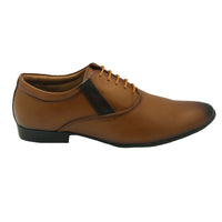 Manpasand TAN LEATHER Formal Shoes 120205