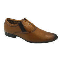Manpasand TAN LEATHER Formal Shoes 120205