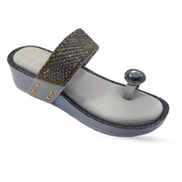 Merino GREY Ladies Slippers 1480