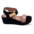 MANPASAND BLACK PEACH  Ladies  Sandals 1514