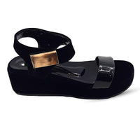 MANPASAND BLACK Ladies  Sandals 1515
