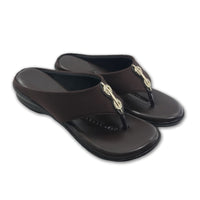 Manpasand DARK BROWN  Ladies Slippers 396