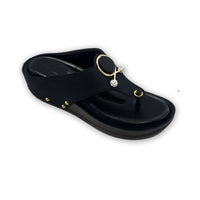 Manpasand BLACK  Ladies Slippers 6426