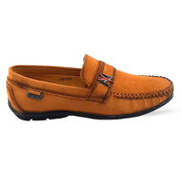 Monte Cardin TAN SWED Casual Loafers AR06