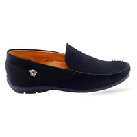Manpasand BLACK SWED Casual Loafers AR13