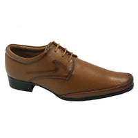 Manpasand TAN LEATHER Formal Shoes AS08