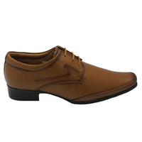 Manpasand TAN LEATHER Formal Shoes AS08