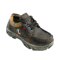 Manpasand DARK BROWN Kids Shoes B335