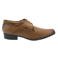 Manpasand TAN LEATHER Formal Shoes BN02