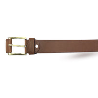 Polo TAN LEATHER Men's Belt BT04