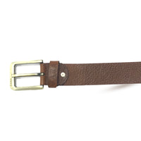 Polo TAN LEATHER Men's Belt BT08