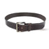 Polo DARK BROWN LEATHER Men's Belt BT25