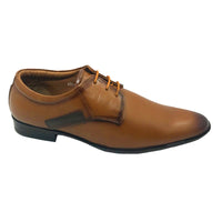 Manpasand TAN LEATHER Formal Shoes CV01