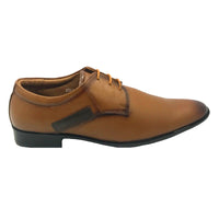 Manpasand TAN LEATHER Formal Shoes CV01