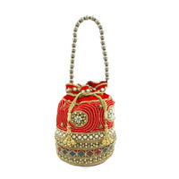 Abc RED Women Potli DPJY17