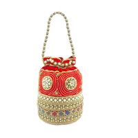 Abc RED Women Potli DPJY17