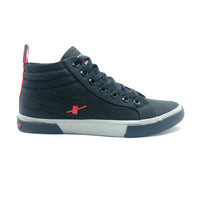 Sparx BLACK RED Canvas Shoes SM620