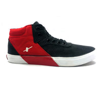 Sparx BLACK RED Canvas Shoes SM360