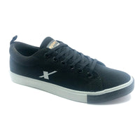 Sparx BLACK GREY  Canvas Shoes SM461