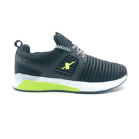 Sparx BLACK NEON GREEN  Sports Shoes SM610
