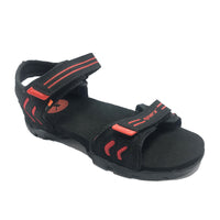 Sparx BLACK RED Sandals SS106
