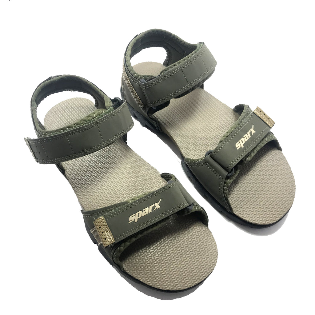 Sparx OLIVE CAMEL Sandals SS109 – Shopmanpasand