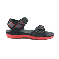 Sparx BLACK RED Sandals SS486
