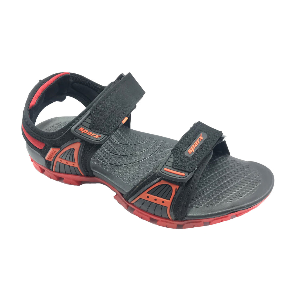 Sparx Men Black Red Outdoor Sandals-8 UK (42 EU) (SS0477G_BKRD0008) :  Amazon.in: Fashion