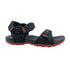 Sparx BLACK RED Sandals SS523