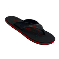 Sparx BLACK RED Men Slippers SFG565